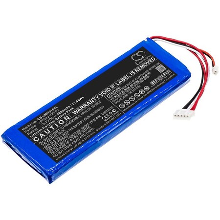 Bsc Preferred JBL Pulse 3 Version 2 Speaker Replacement Battery CS-JMP310SL